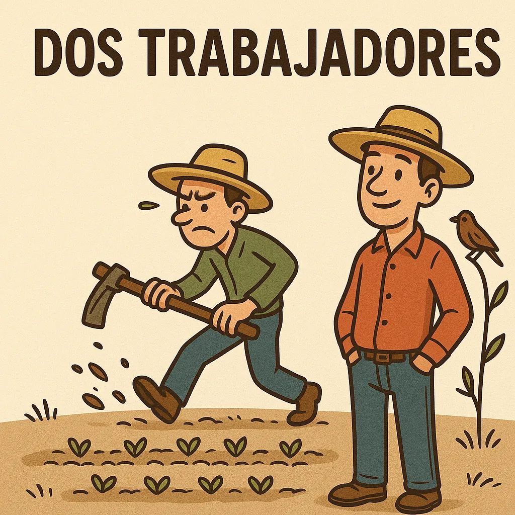 dos trabajadores